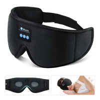 Antifaz 3D Con Auriculares Bluetooth Para Dormir